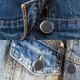 17mm No-Sew Jean Button Replacements - Plain Silver